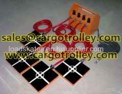 Air bearing load movers application and instruction