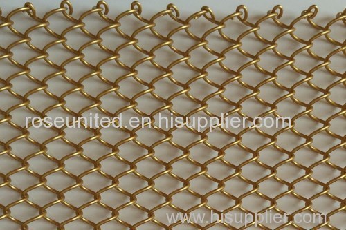 Decorative Metal Mesh/ Metal Ring Mesh/Metal Chain Link Mesh Curtain