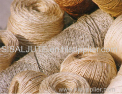 packing manufacturer cheap raw recycled twisted baler cord rolls natural fiber twine sisal yarn for carpet rug craft