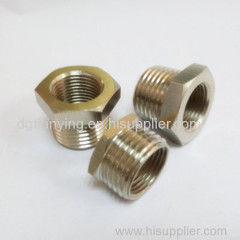 Male x female reduction nipple union fittings chrome-plated brass factory price