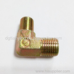 Brass male threaded equal elbow