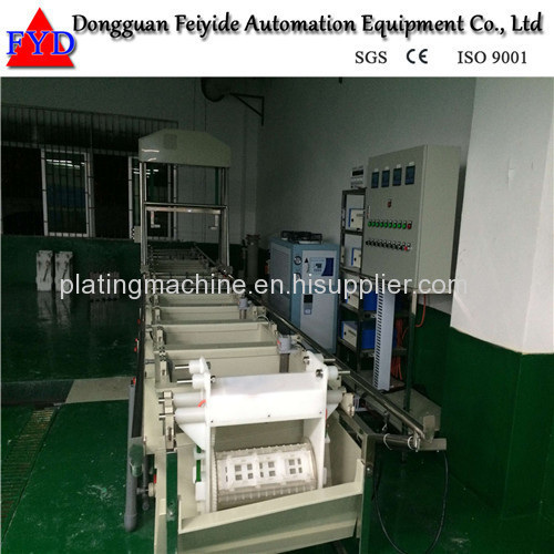 Feiyide Semi-automatic Galvanizing Barrel Plating Production Line for Screw / Nuts / bolts