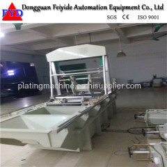 Feiyide Semi-automatic Chrome Barrel Plating Machine for Bathroom Accessory