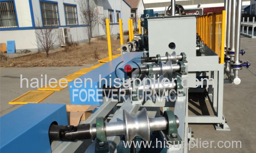 Long bar heat treatment production line