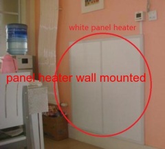 600W white panel heater far infrared heating panel electric heater panel infrared carbon fiber heating panel