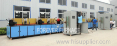Round bar induction heating furnace