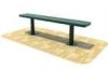 Amusement Park Outdoor Garden Bench Water Proof Wooden Large