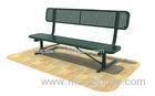 Green Metal Outside Benches Rot Proof Stainless Steel AISI For Garden