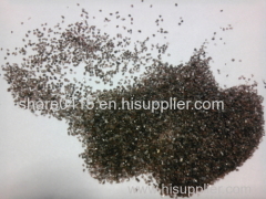 Various refractory minerals and abrasive media
