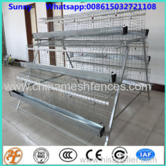 Chicken Use and Tiers Chicken Cage Type 4 tier chicken layer battery cage for tanzania poultry farm