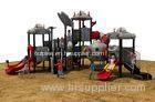 Qitele Plastic Slide Type Galvanized steel swing and slide sets for children