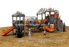 Outdoor Playground Plastic Playground Material climbing play system for kids