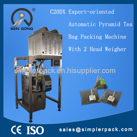 Triangle Nylon Mint Tea Bag Packaging Machine