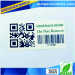 QR code anti-counterfeiting label sticker