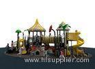 Anti Skid Pvc Coated Outdoor Playground Equipment For Children