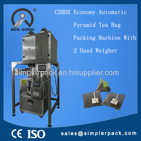 Pyramid Nylon Mesh Bag Tea Packaging Machine 