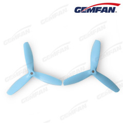 rc 3 blades 5x5 inch glass fiber nylon bullnose CW propeller