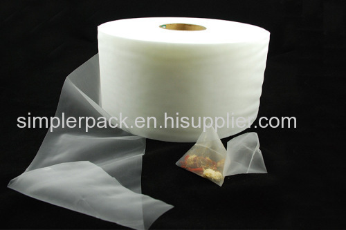 Ultrasonic Seal Triangular Tea Bag Nylon Net Packaging Machine with Outer Bag Made in China