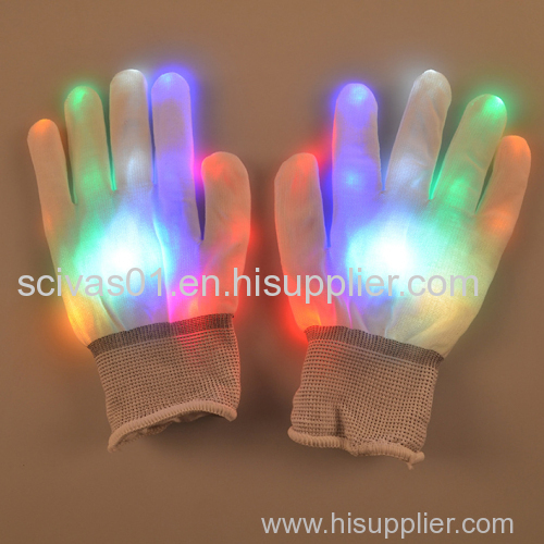 Seven Color Flashing Gloves