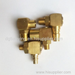 Pipe fittings brass 90 degree swivel fittings