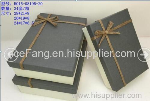 H015-08195 3pcs/set paper box