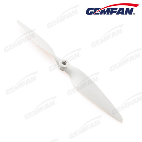 Gray 2 blade CW 9x4.5 inch model plane glass fiber nylon propeller for rc airplane