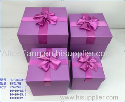 HL-08302 4pcs/set paper box