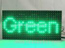 Indoor Single Green Led Screen Display 10MM Pixels 2 Years Warranty