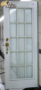 White external French door for balcony kitchen