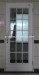 White external French door for balcony kitchen