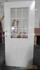 White external French door for balcony kitchen