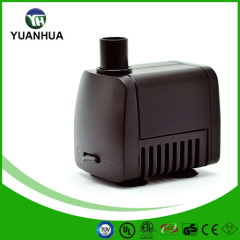 Mini fountain pump with led light