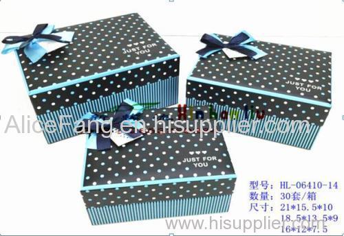 H014-06410 3pcvs/set paper box