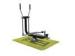 Anti Static Green Gym Outdoor Fitness Equipment With Galvanized Elliptical Machine