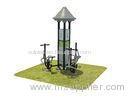 Galvanized Steel Outdoor Fitness Equipment For Playground Riding