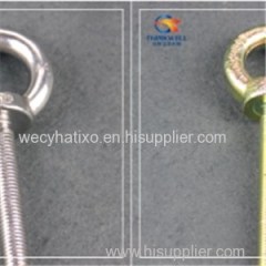 Galvanized Long Shank Eye Bolt