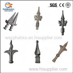 Safety Head Wrought Iron Spearpoint