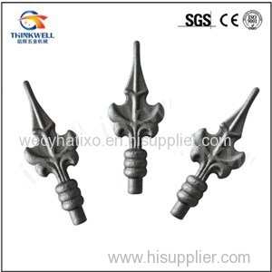 Top End Wrought Iron Spearpoint