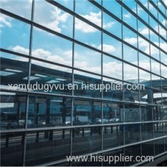 4+6A+4mm Insulated Glass Curtain Wall