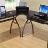 Flat Tempered Glass Furniture Table Desk Cabinet