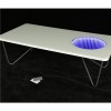 LED Light Tempered Glass Coffee Table Top