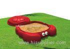 Red Indoor Playground Equipment With Children Slide 120 * 120 * 41 cm