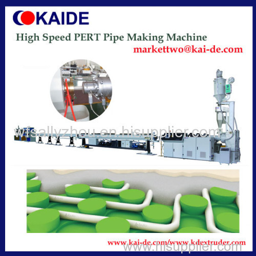 Floor Heating PERT Pipe making machine