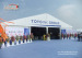 20m clear span tent with UV resistant PVC roof cover for conference or promotion