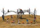 Galvanized Steel Outdoor PlayEquipment Outdoor Physical Equipment For Kids