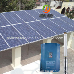 15KW submersible deep well solar water pump for irrigation solar power system