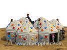 Playground Kids Climbing Wall Outdoor Plastic With Climbing Stone