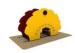 Security Playground Spring Rider Outdoor Easy To Installed Yellow
