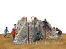 Plastic Kids Climbing Wall 620 * 20 * 250 CM With Rounded Edge