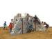 Plastic Kids Climbing Wall 620 * 20 * 250 CM With Rounded Edge